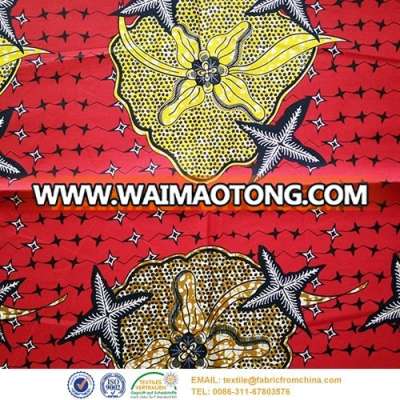 Wholesale fabric african wax print fabric for pagne