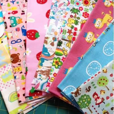 hot sale Custom Printed Cotton Fabric for children garment